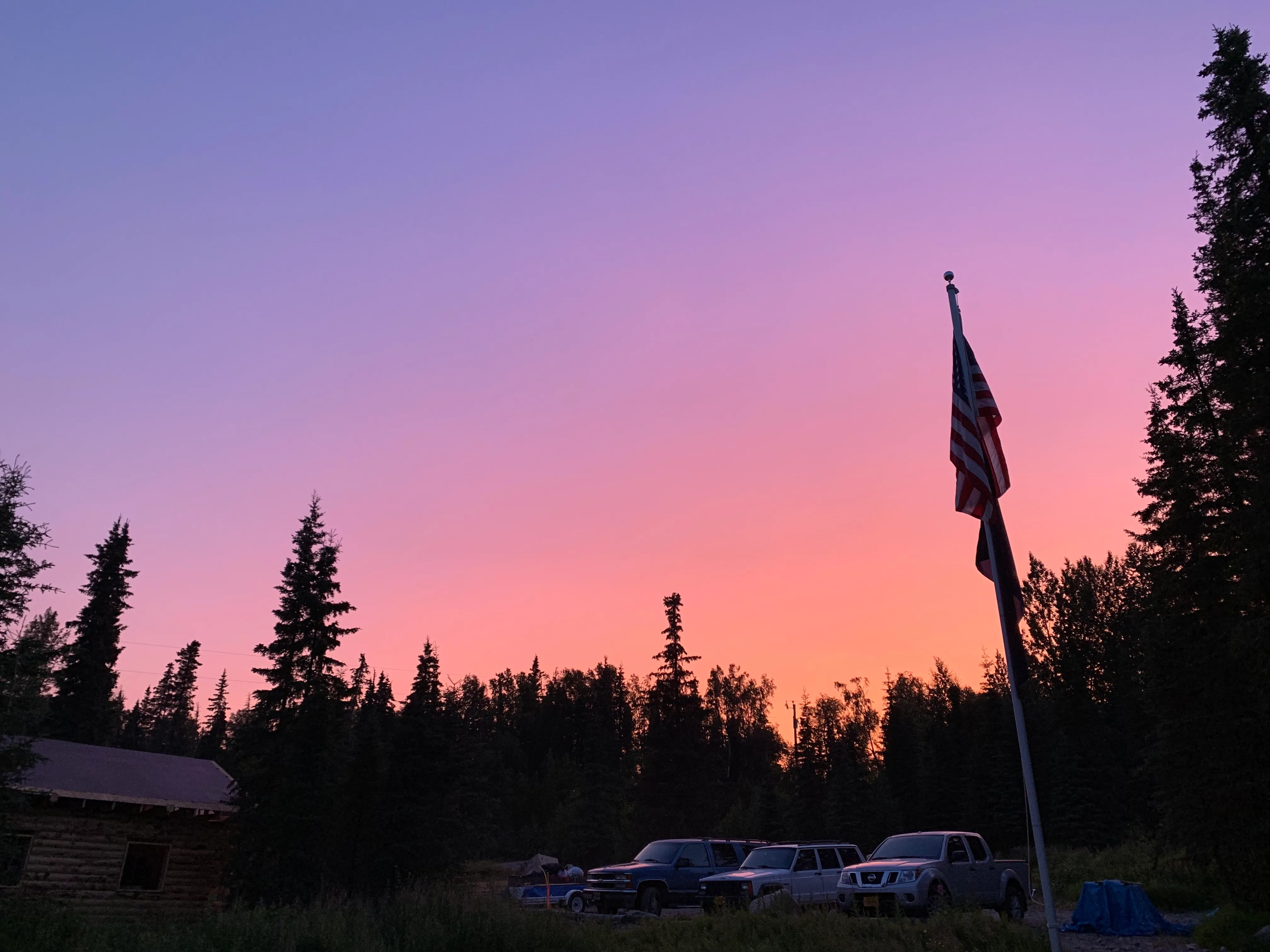 Come to our campfire and be still.